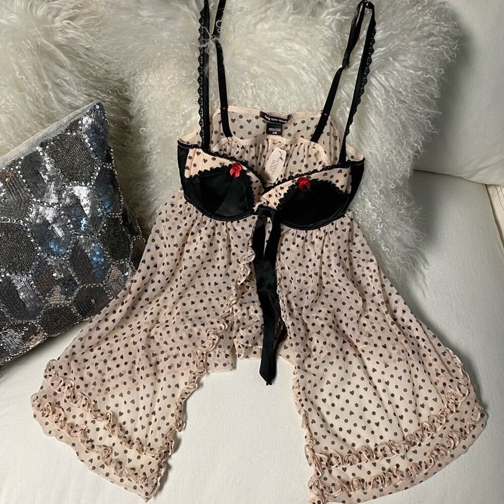 NWT Victoria’s Secret’s Sexy Nighty push up underwire Sexy Little Things 34B